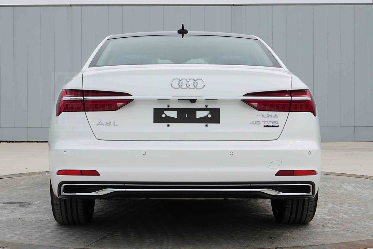 Foto espía Audi A6 L Facelift China 2023 - exterior