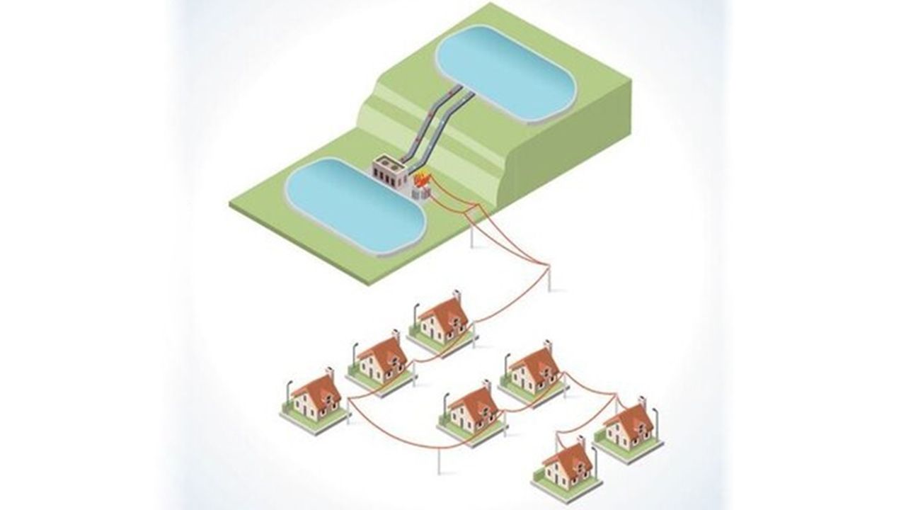 Las «baterías de agua» se postulan como la solución para el almacenamiento de energía a largo plazo