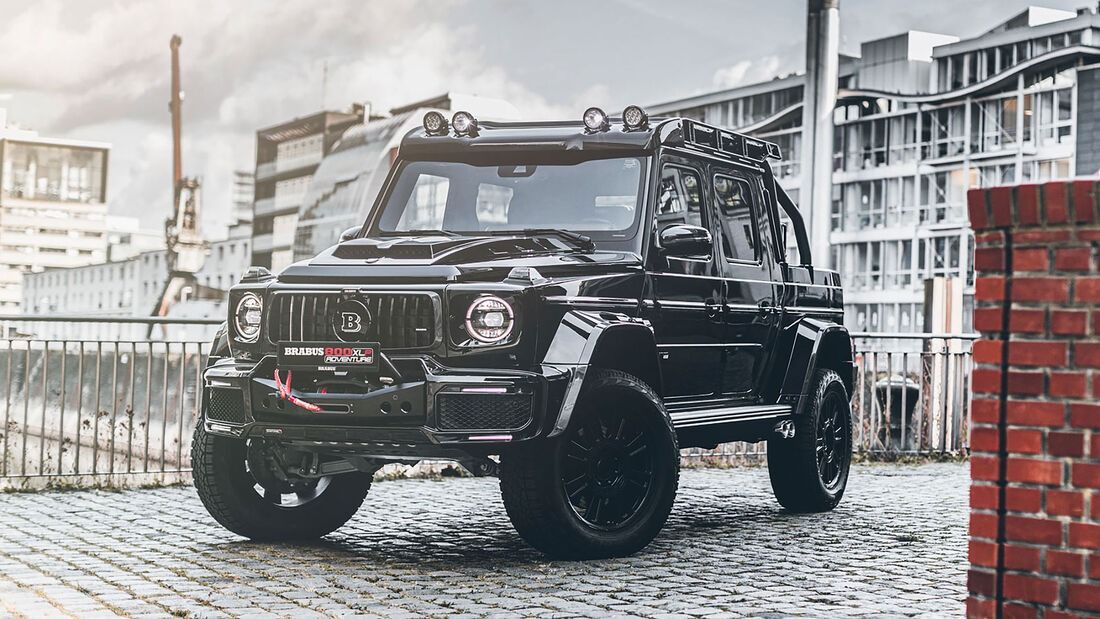 BRABUS 800 Adventure XLP Superblack, un traje más exclusivo a precio de oro