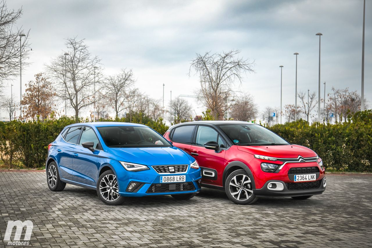 Comparativa SEAT Ibiza vs Citroën C3, personalidades opuestas (con vídeo)