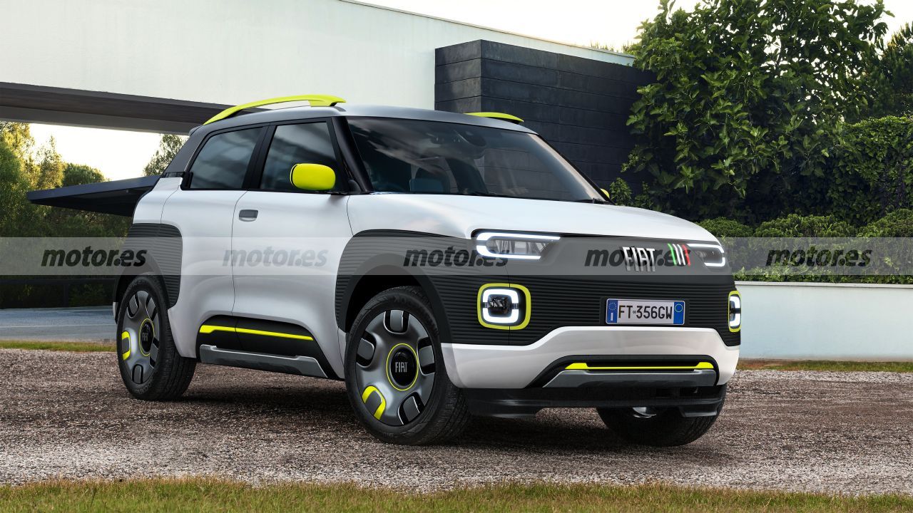 Adelanto del relevo del FIAT Panda 4x4, un nuevo B-SUV que será estrella de 2023