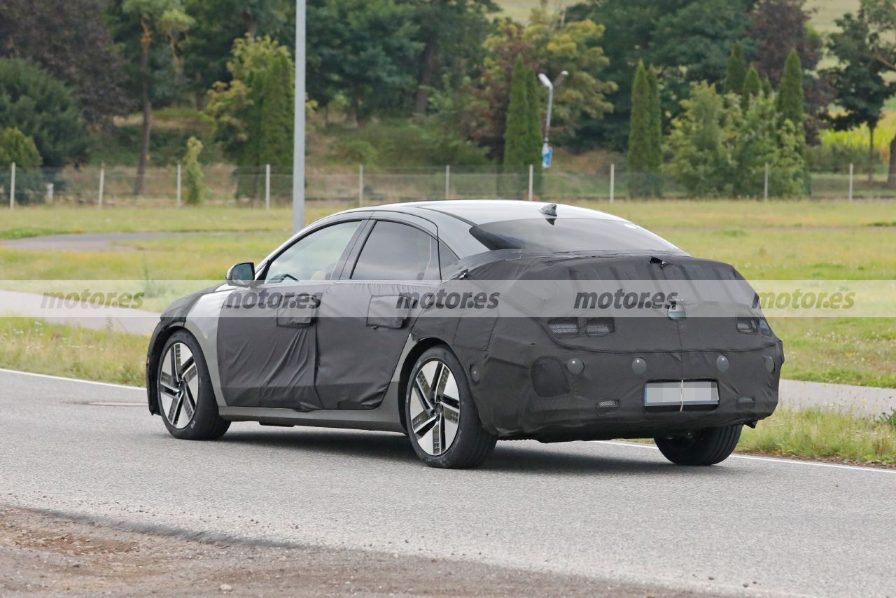 Foto espía Hyundai IONIQ 6 2023 - exterior