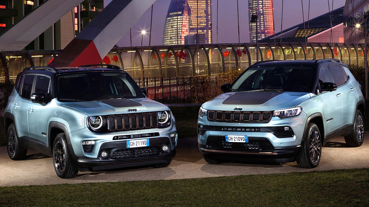 Jeep Renegade y Compass e-Hybrid Upland