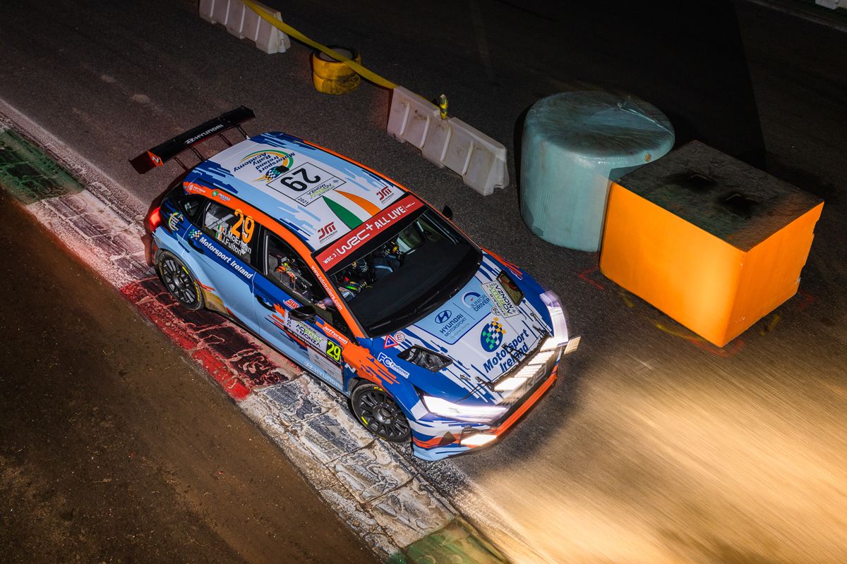 Josh McErlean pilotará un Hyundai i20 N Rally2 en siete rondas del Mundial