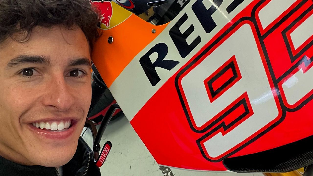 Marc Márquez se pone a prueba en Portimao con una Honda RC213V-S