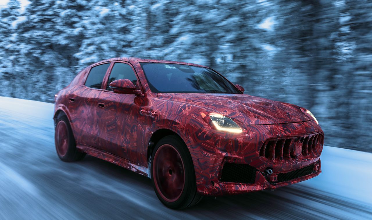 Un nuevo vídeo del Maserati Grecale 2022 adelanta sus argumentos en nieve