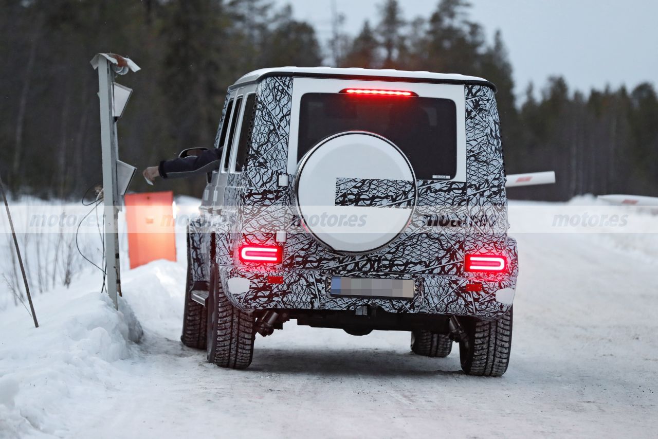 Foto espía Mercedes Clase G Facelift 2023 - exterior