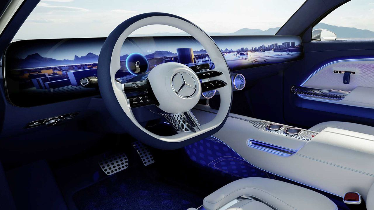 Mercedes Vision EQXX - interior