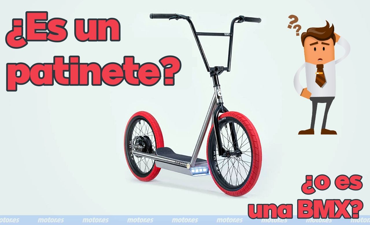 El patinete eléctrico que no esperabas es un híbrido con espíritu BMX