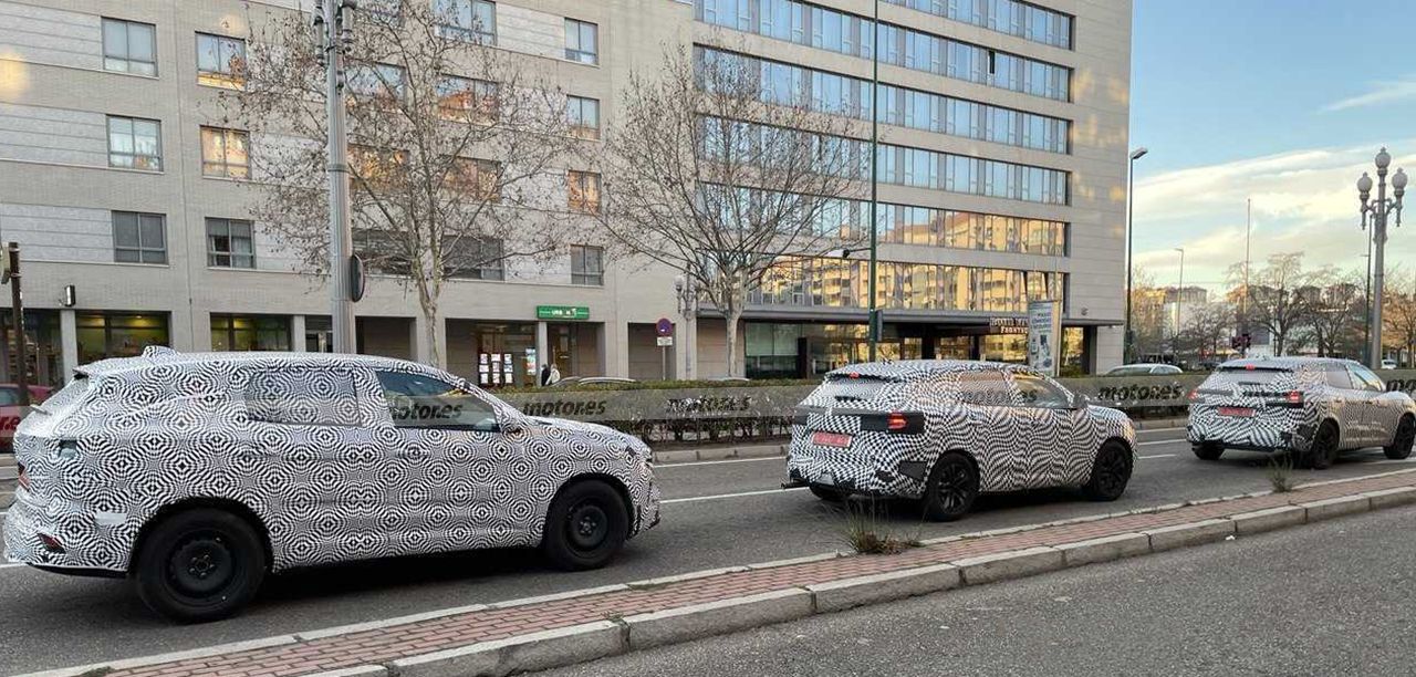 Foto espía Renault Grand Austral 2023 - exterior