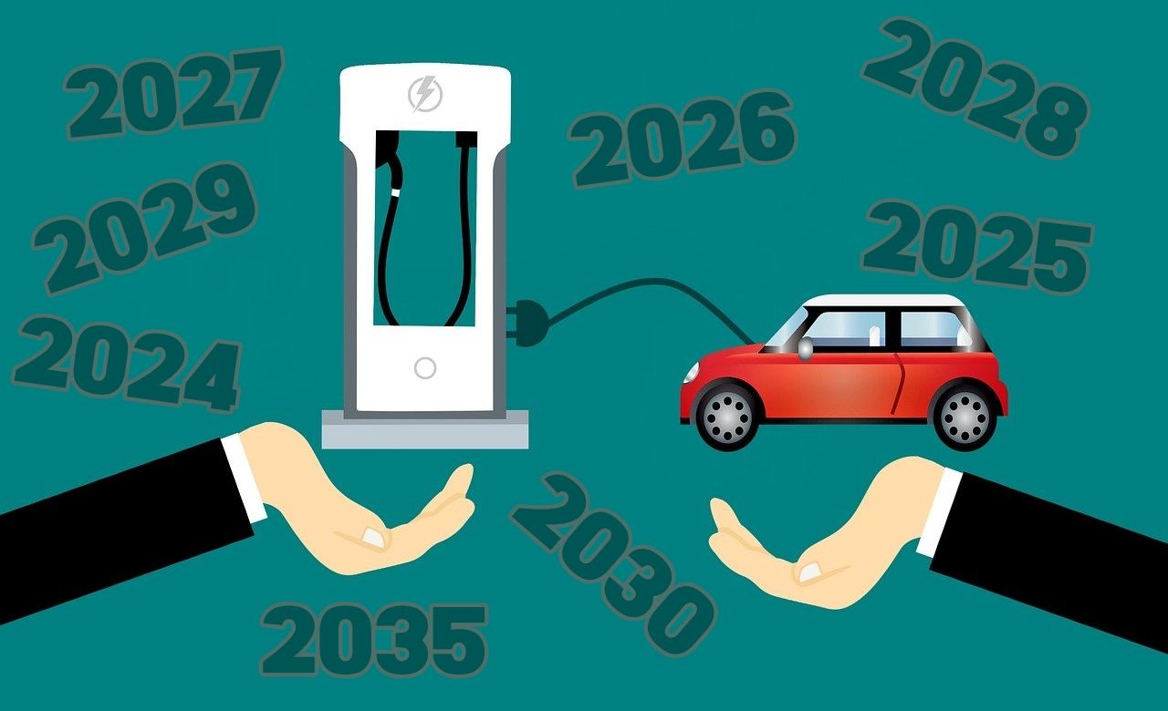 La fecha en la que cada marca se pasa al coche eléctrico