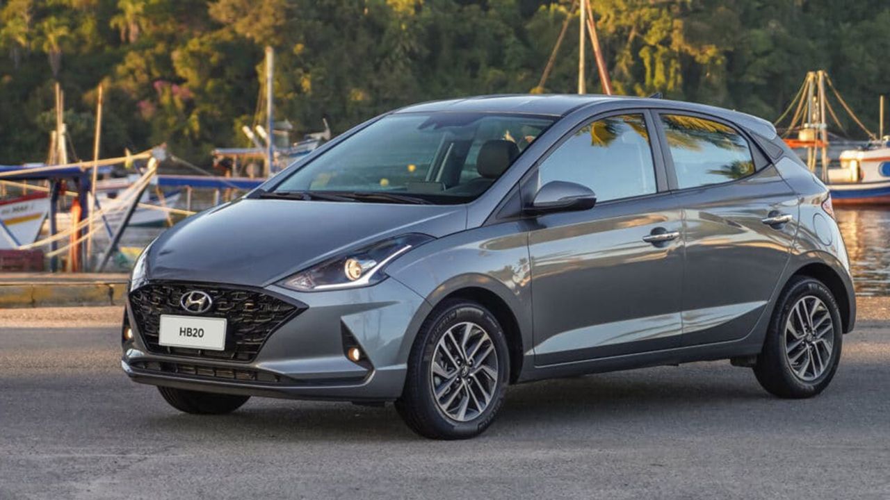 Brasil - Diciembre 2021: El Hyundai HB20 cierra el año como el más vendido