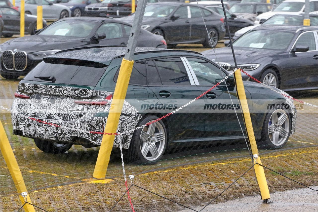 Fotos espía Alpina B3 Touring Facelift 2023