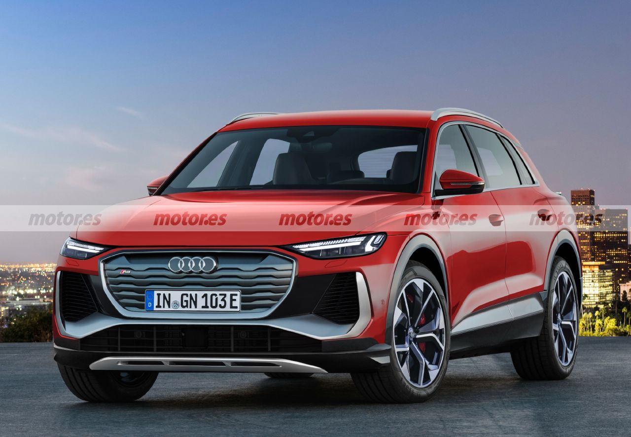 Adelanto del futuro Audi RSQ6, la versión más deportiva del quinto SUV e-tron