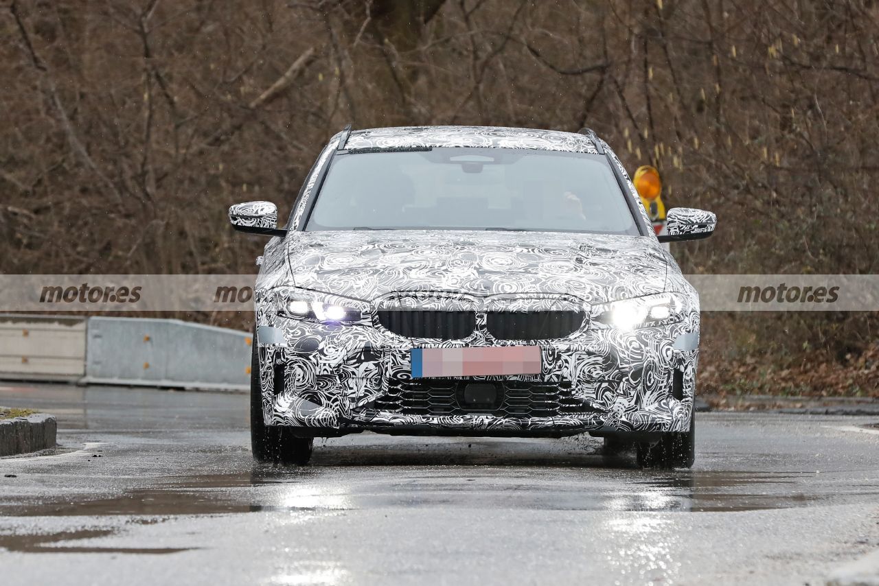 El BMW Serie 3 Touring LCI M Sport 2023 hace gala de una deportividad extra