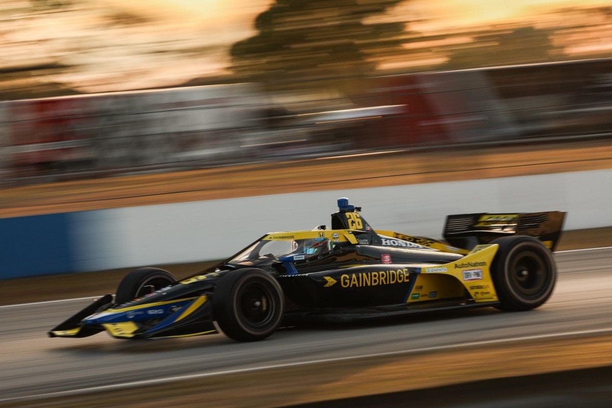 Herta encabeza el primer test de Sebring; Magnussen 'suple' a Palou