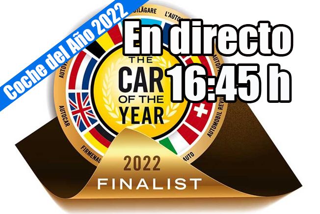 Elección en directo del Coche del Año 2022 de Europa