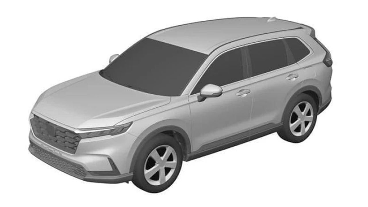 El diseño del nuevo Honda CR-V 2023 queda al descubierto en una patente filtrada