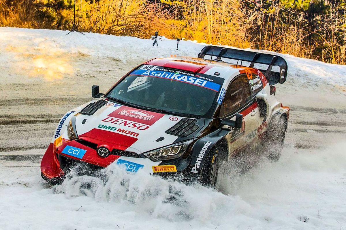 Kalle Rovanperä no siente la presión de abrir pista en el Rally de Suecia