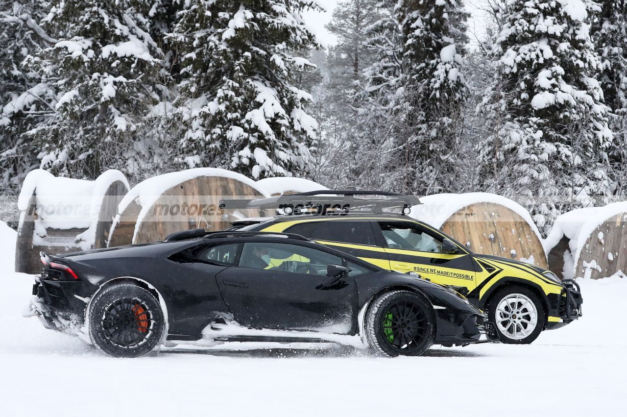 Foto espía Lamborghini Huracán Sterrato