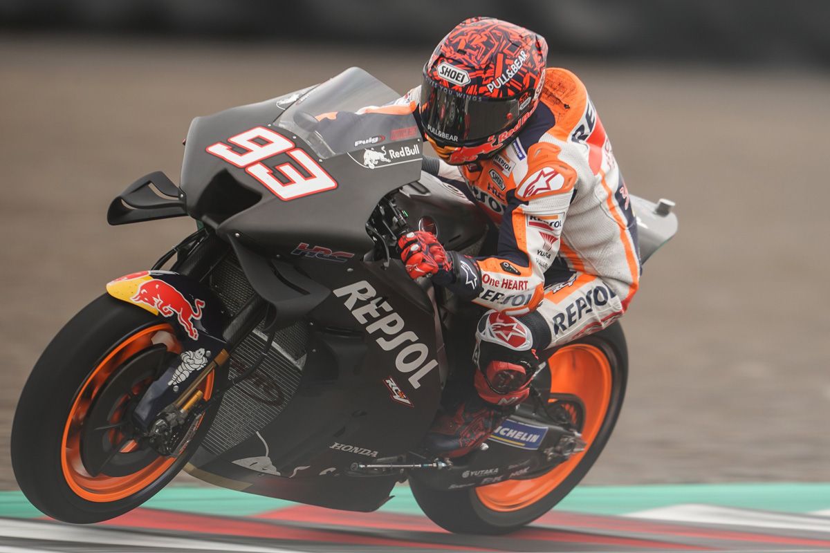 Marc Márquez: «Estoy trayendo la Honda a mi terreno, la moto tiene potencial»