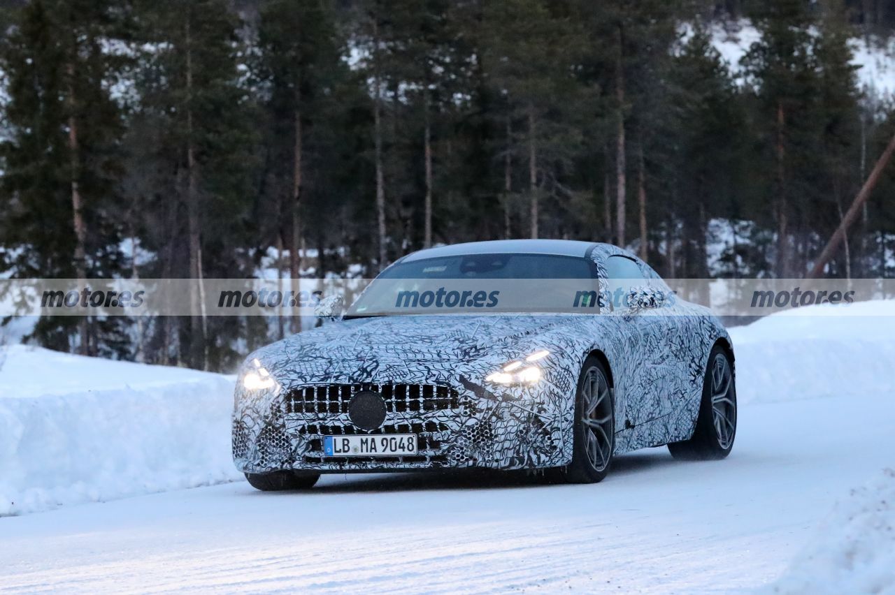 El nuevo Mercedes-AMG GT 63 Coupé 2023 aparece en fotos espía