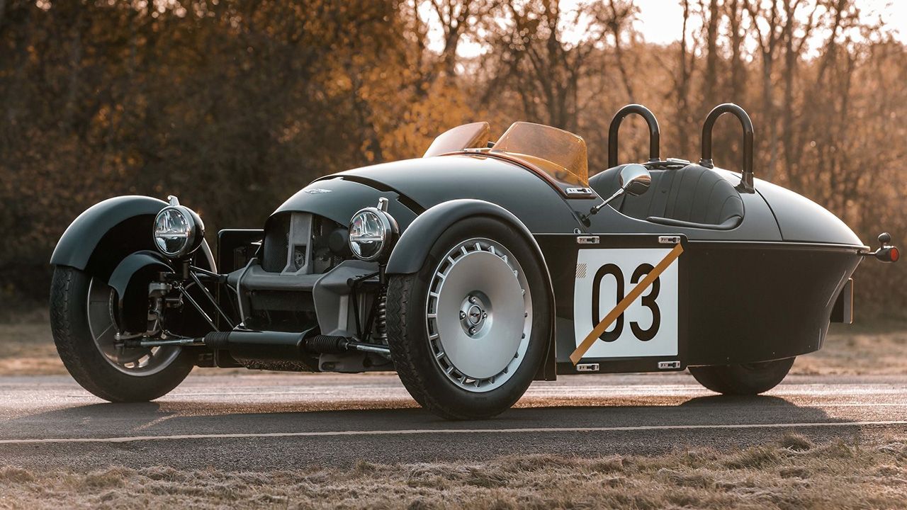 Morgan Super 3, motor Ford y transmisión Mazda para crear una joya de tres ruedas