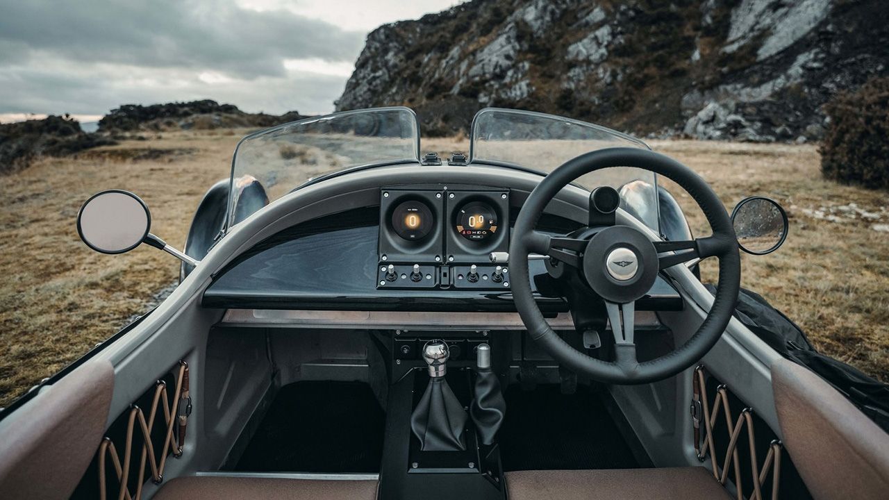 Morgan Super 3 - interior