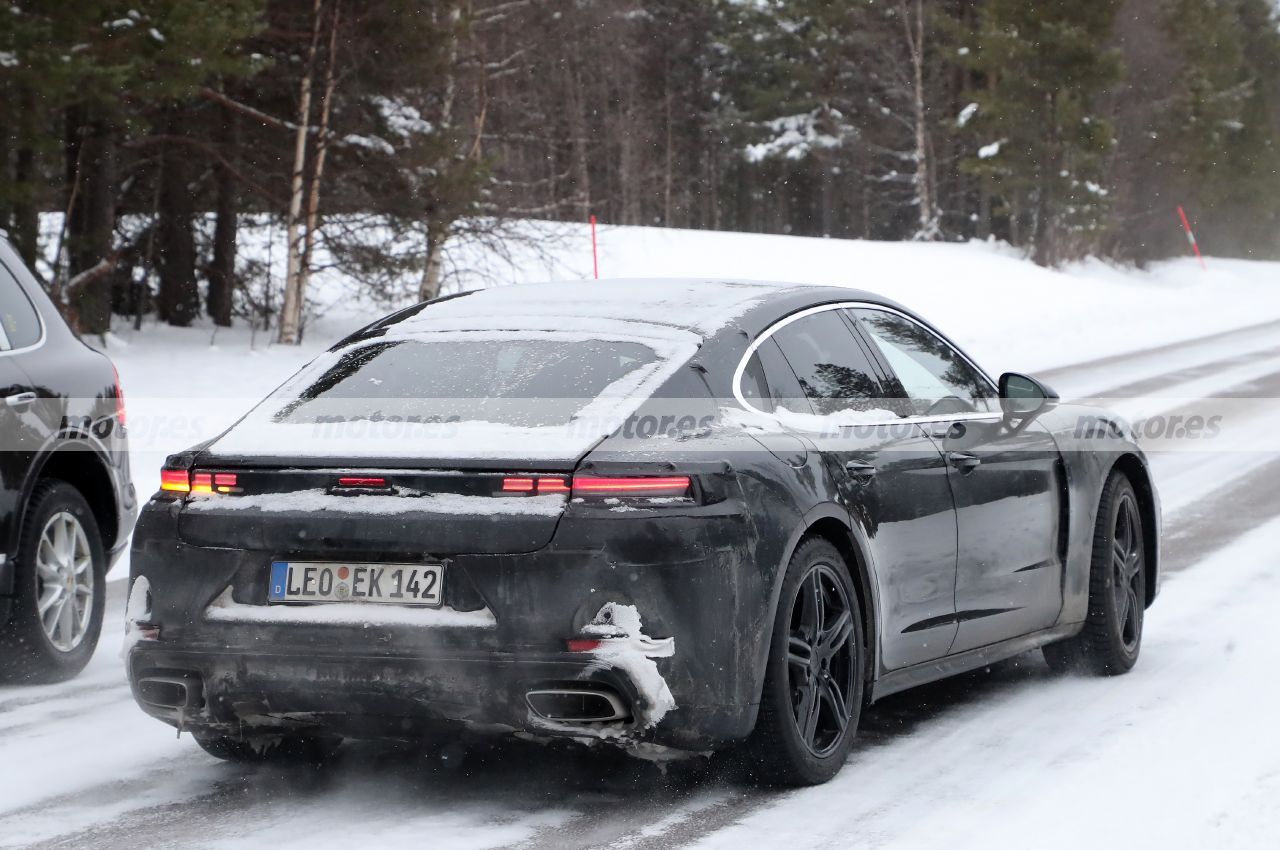 Fotos espía Porsche Panamera 2024