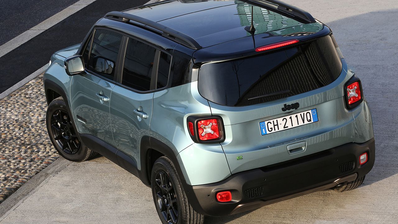 Jeep Renegade e-Hybrid - posterior