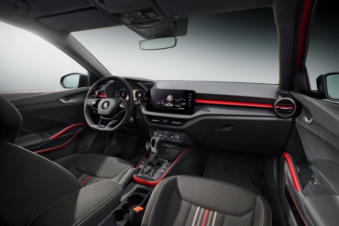 Skoda Fabia Monte Carlo 2022 - interior