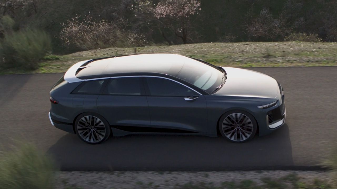 Audi A6 Avant e-tron concept - lateral