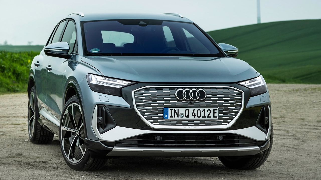 El Audi Q4 e-tron mejora su conectividad y reduce los tiempos de carga