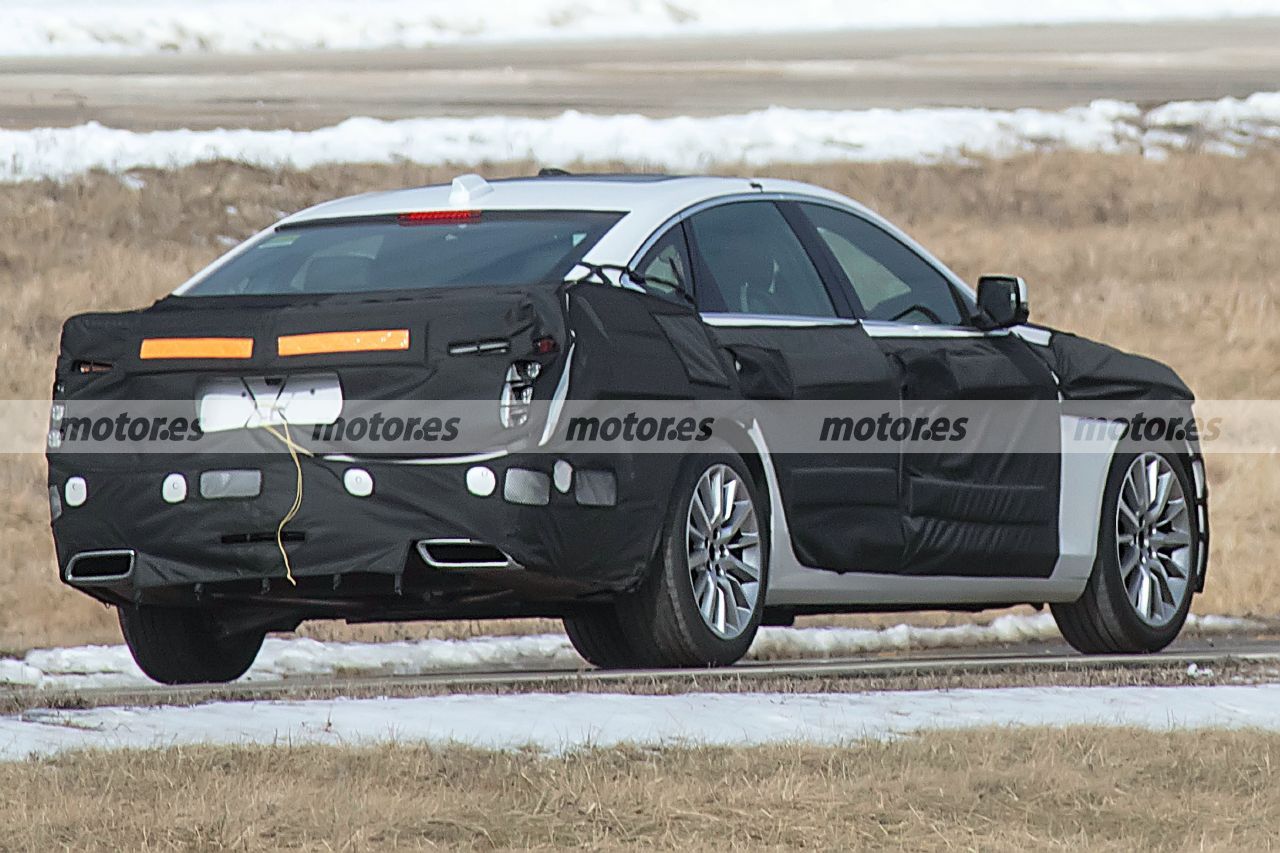 Fotos espía Cadillac CT6 2023 en Estados Unidos