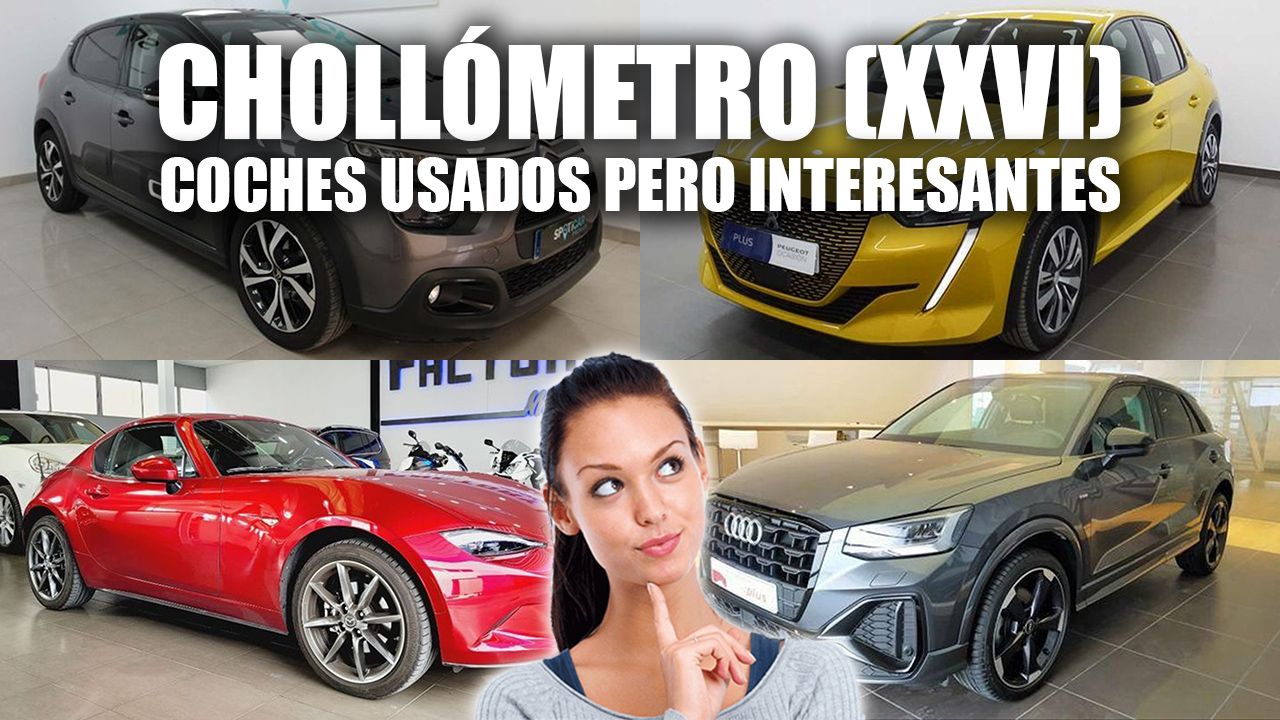 Coches usados que son un chollo (XXVI): Mazda MX-5, Peugeot e-208, Audi Q2 y mucho más