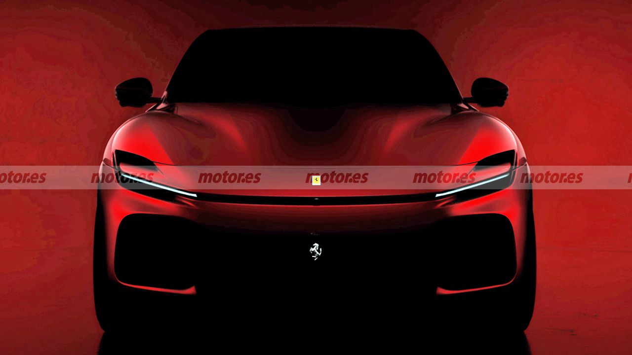 Ferrari deja parcialmente al descubierto el frontal de su primer SUV, el nuevo Purosangue