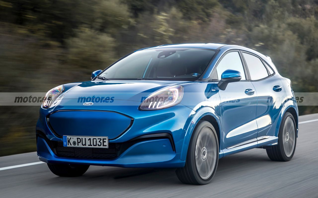 Ford Puma E 2024, adelanto del confirmado crossover eléctrico y sus detalles