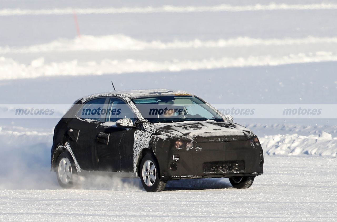 Avistado el Hyundai HB20 Restyling 2023 de Brasil en unas fotos espía en Suecia