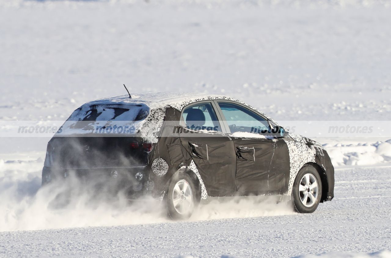 Foto espía Hyundai HB20 Restyling 2023