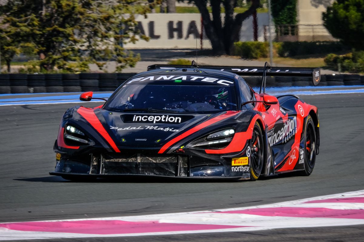 Inception tendrá un McLaren 720S GT3 en la Gold Cup del GTWC Europe