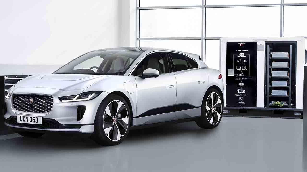 Las baterías del Jaguar I-Pace obtienen una segunda vida como unidad de almacenamiento de energía