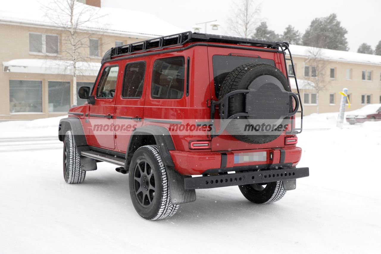 Foto espía Mercedes-AMG G 63 4x4² 2022