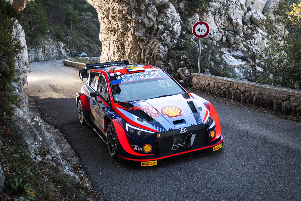 Oliver Solberg repite en el tercer Hyundai i20 N Rally1 en Croacia