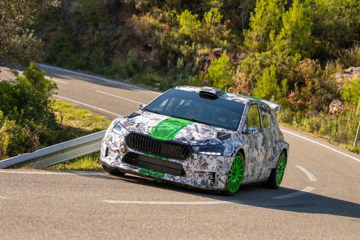 Skoda continúa el desarrollo de la nueva generación del Fabia Rally2