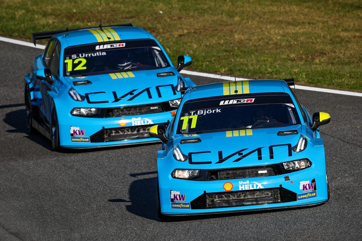 Thed Björk y Santiago Urrutia continúan en el proyecto de Lynk & Co en el WTCR