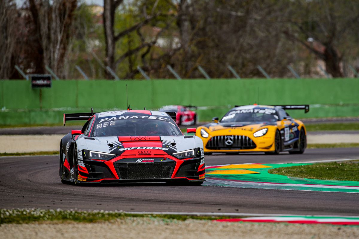 El Audi #32 Vanthoor, Van der Linde y Weerts conquista las 3 Horas de Imola