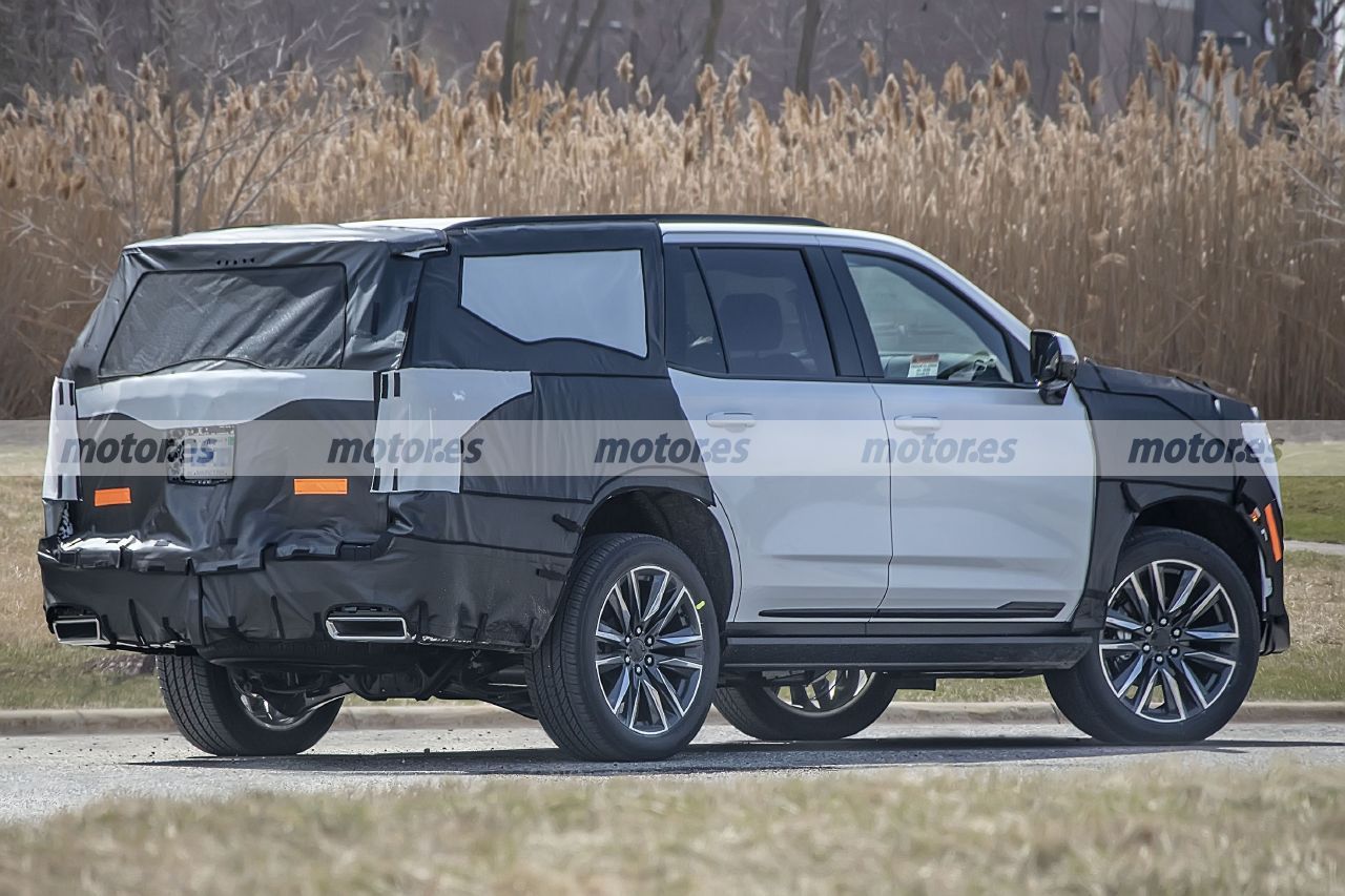 Fotos espía Cadillac Escalade Sport Facelift 2024