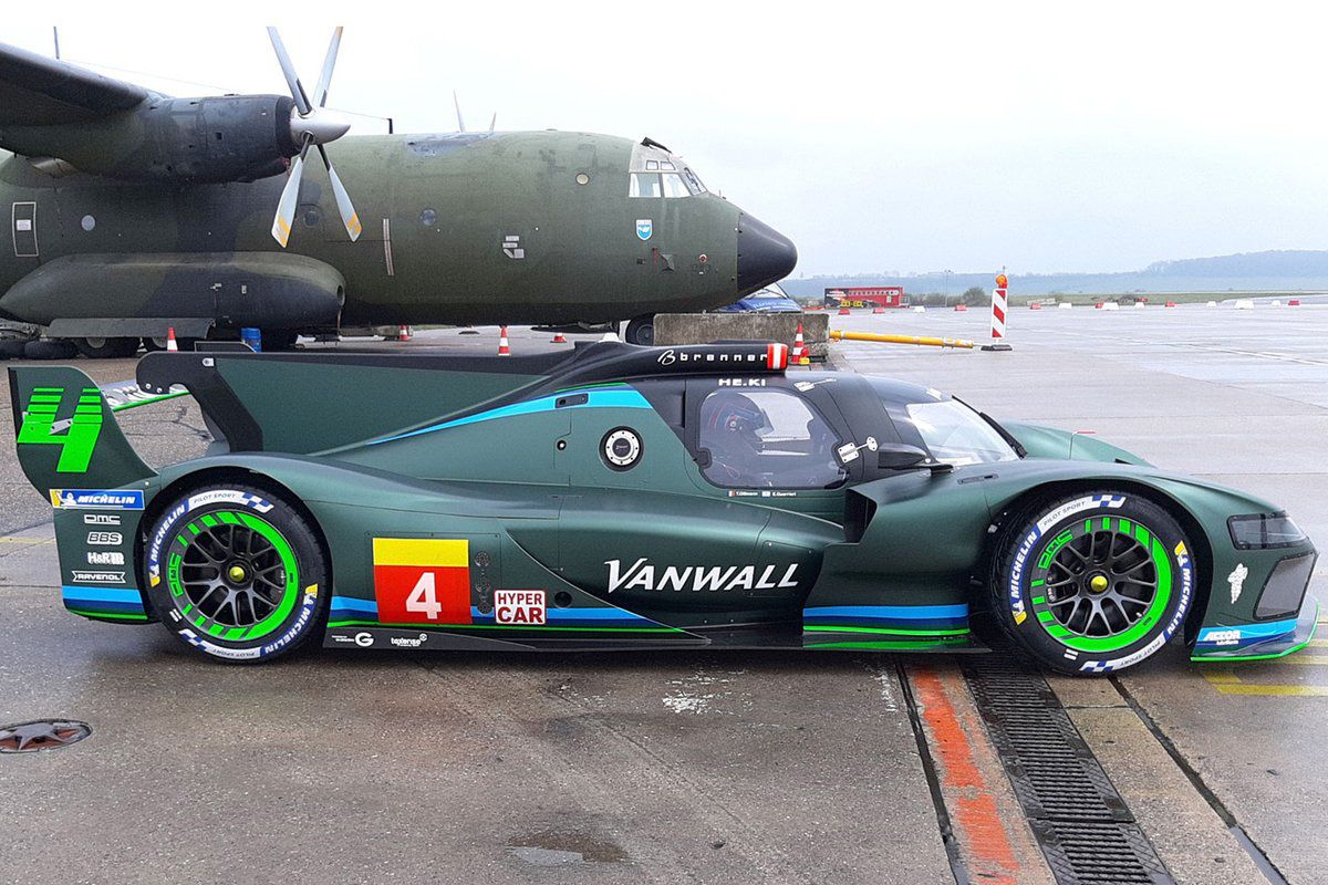 Claves del shakedown del Vanwall Vandervell LMH en Zweibrucken