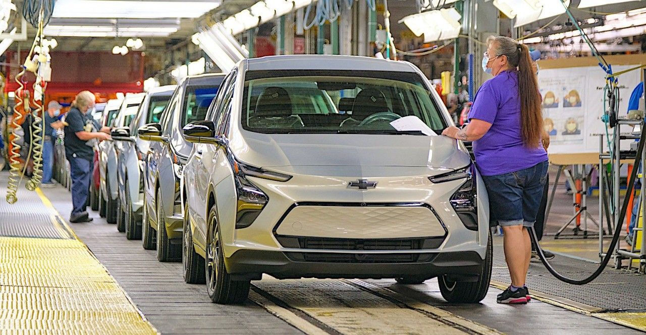 Producción Chevrolet Bolt EV