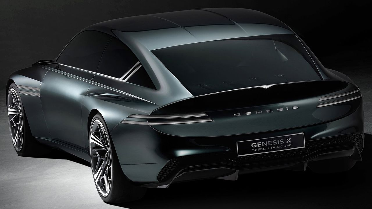 Genesis X Speedium Coupe Concept - posterior